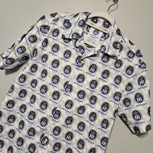 Hofbrauhaus White and Blue Men's Shirt